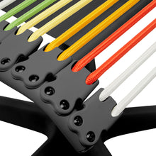 Load image into Gallery viewer, Bungie Low Back Office Chair in Rainbow with Matte Black Frame and Base