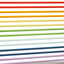 Load image into Gallery viewer, Bungie Low Back Office Chair in Rainbow with Matte Black Frame and Base