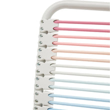 Load image into Gallery viewer, Bungie Low Back Office Chair in Blush/Blue Ombre with White Frame and Base