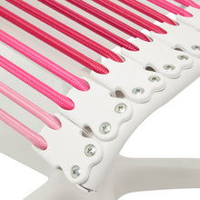 Load image into Gallery viewer, Low Back Bungie Office Chair in Blush with White Frame and Base