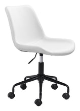 Load image into Gallery viewer, Mid-Century Modern Armless Office Chair in White