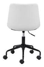 Load image into Gallery viewer, Mid-Century Modern Armless Office Chair in White