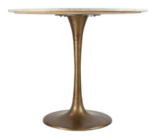 Load image into Gallery viewer, Round 36" Marble Meeting Table with Gold Base