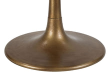 Load image into Gallery viewer, Round 36" Marble Meeting Table with Gold Base