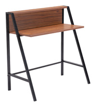Load image into Gallery viewer, Minimal 33" Urban Workstation in Walnut and Black