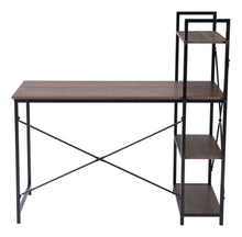 Load image into Gallery viewer, Minimal 48&quot; Urban Office Desk with Four-Tier Shelf
