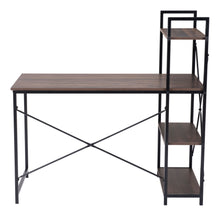 Load image into Gallery viewer, Minimal 48" Urban Office Desk with Four-Tier Shelf