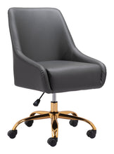 Load image into Gallery viewer, Deco Leatherette Adjustable Office Chair