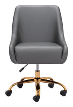 Load image into Gallery viewer, Deco Leatherette Adjustable Office Chair