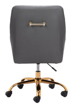 Load image into Gallery viewer, Deco Leatherette Adjustable Office Chair