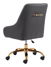 Load image into Gallery viewer, Deco Leatherette Adjustable Office Chair