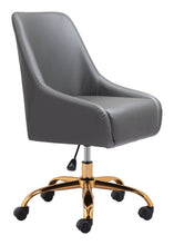 Load image into Gallery viewer, Deco Leatherette Adjustable Office Chair
