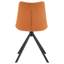 Load image into Gallery viewer, Swivel Office Chair in Cognac with Black Legs

