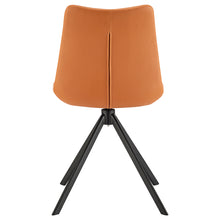 Load image into Gallery viewer, Swivel Office Chair in Cognac with Black Legs
