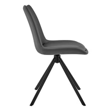 Load image into Gallery viewer, Swivel Office Chair in Gray with Black Legs