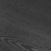 Load image into Gallery viewer, 43.5" Matte Black Ash Veneer Round Meeting Table