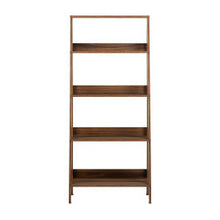 Load image into Gallery viewer, 55&quot; Ladder Bookcase in Dark Walnut

