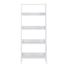 Load image into Gallery viewer, 55&quot; Ladder Bookcase in White
