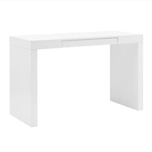 Load image into Gallery viewer, 47" Matte White Workstation with Storage Drawer