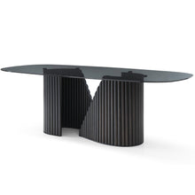 Load image into Gallery viewer, Glass Top 95&quot; Conference Table in Matte Dark Grey
