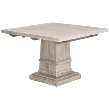 Load image into Gallery viewer, Natural Gray Acacia 44" - 64" Square Extension Meeting Table