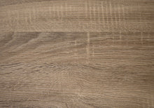 Load image into Gallery viewer, Dark Taupe Industrial-Style 47" L-Shaped Writing Desk with Open Shelves