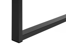 Load image into Gallery viewer, 47" Black Contemporary Computer Desk with Storage Cabinets