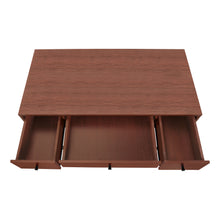 Load image into Gallery viewer, 47" Cherry Wood Industrial-Style Contemporary Computer Desk with Storage