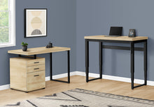 Load image into Gallery viewer, 47" Adjustable Height Natural Home Office Desk