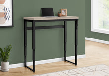 Load image into Gallery viewer, 47&quot; Adjustable Height Taupe Home Office Desk
