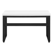 Load image into Gallery viewer, 47" Adjustable Height White Home Office Desk