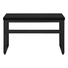 Load image into Gallery viewer, 47" Adjustable Height Black Home Office Desk