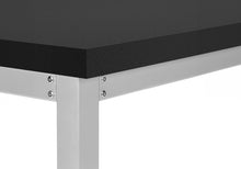 Load image into Gallery viewer, 47" Adjustable Height Black and Grey Home Office Desk