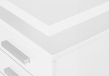 Load image into Gallery viewer, White Floating 47" Computer Desk with Storage