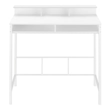 Load image into Gallery viewer, Standing Height 47" White Computer Workstation