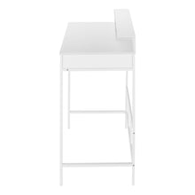 Load image into Gallery viewer, Standing Height 47" White Computer Workstation