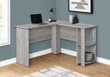 Load image into Gallery viewer, 47&quot; L-Shaped Computer Desk with Storage in Grey
