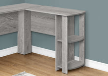 Load image into Gallery viewer, 47" L-Shaped Computer Desk with Storage in Grey