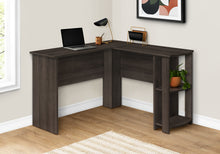 Load image into Gallery viewer, 47" L-Shaped Computer Desk with Storage in Oak