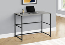 Load image into Gallery viewer, Grey Industrial 40" Metal Computer Workstation