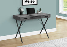 Load image into Gallery viewer, 42" Charcoal Trestle Workstation with Storage