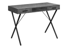 Load image into Gallery viewer, 42" Charcoal Trestle Workstation with Storage