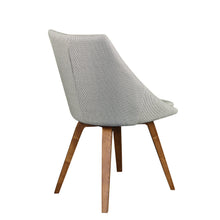 Load image into Gallery viewer, White Guest or Conference Chairs w/ Solid Wood Legs (Set of 2)