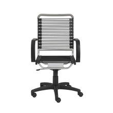 Load image into Gallery viewer, Comfortable Rolling Office Chair w/ Bungee Back and Aluminum Accent