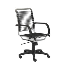 Load image into Gallery viewer, Comfortable Rolling Office Chair w/ Bungee Back and Aluminum Accent