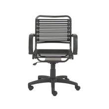 Load image into Gallery viewer, Mid Back Bungee Office Chair in Black