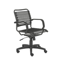 Load image into Gallery viewer, Mid Back Bungee Office Chair in Black