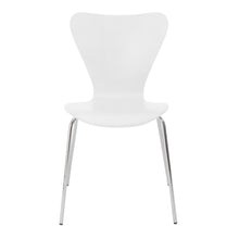 Load image into Gallery viewer, Modern White Walnut Veneer Guest or Conference Chair (Set of 4)