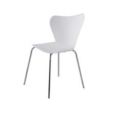 Load image into Gallery viewer, Modern White Walnut Veneer Guest or Conference Chair (Set of 4)