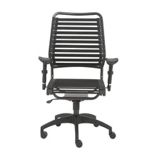 Load image into Gallery viewer, Black Bungee Banded High Back Office Chair in Modern Style